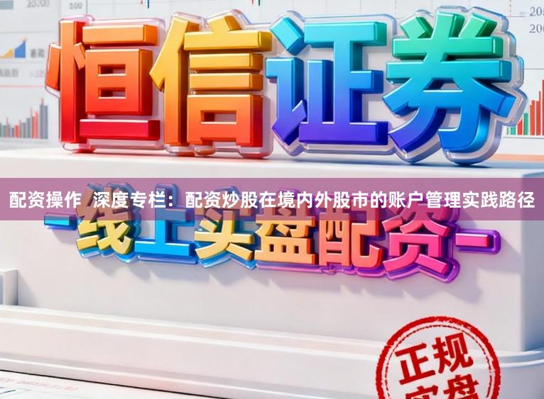 配资操作  深度专栏：配资炒股在境内外股市的账户管理实践路径