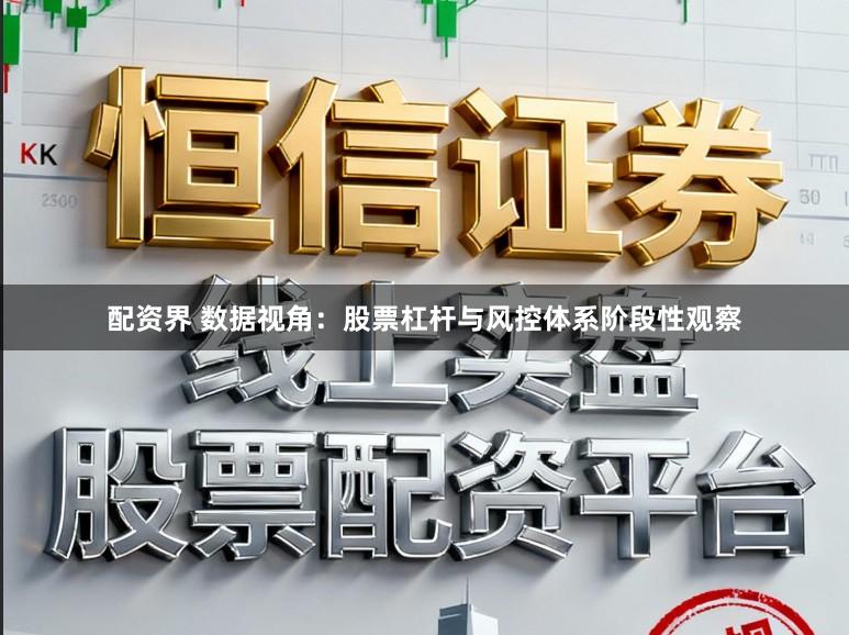 配资界 数据视角：股票杠杆与风控体系阶段性观察