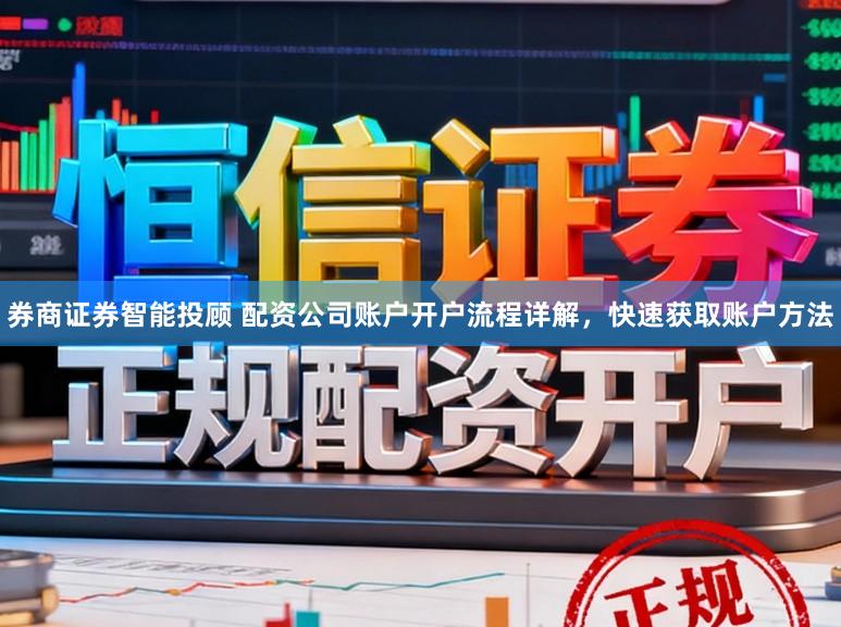券商证券智能投顾 配资公司账户开户流程详解，快速获取账户方法
