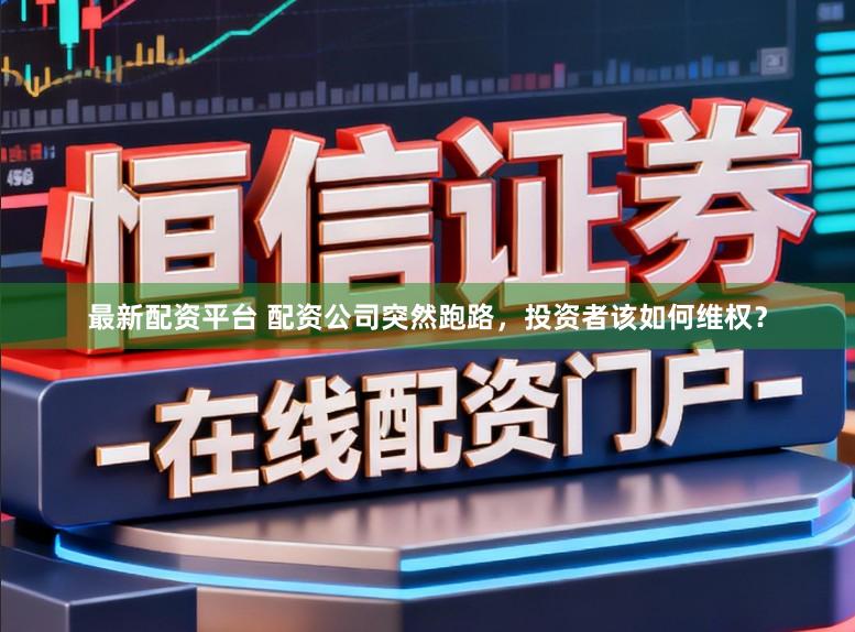最新配资平台 配资公司突然跑路，投资者该如何维权？