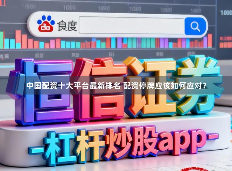 中国配资十大平台最新排名 配资停牌应该如何应对？