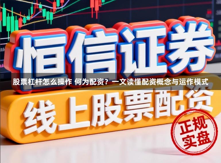 股票杠杆怎么操作 何为配资？一文读懂配资概念与运作模式